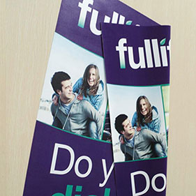 夹黑布双面喷绘  双面PVC布喷绘