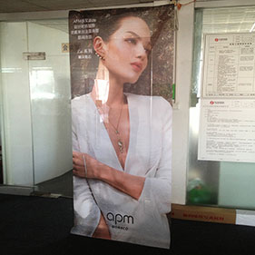 双面网格布喷绘