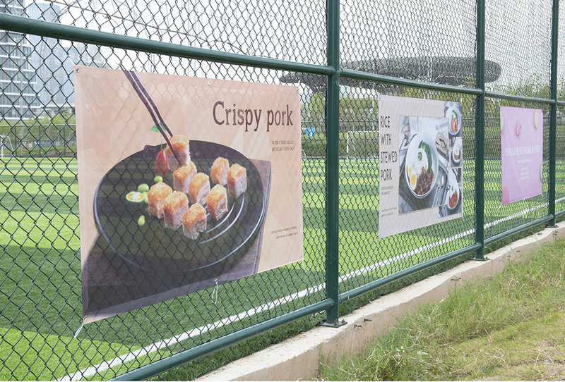 网格布-户外有风位置的最佳广告解决方案