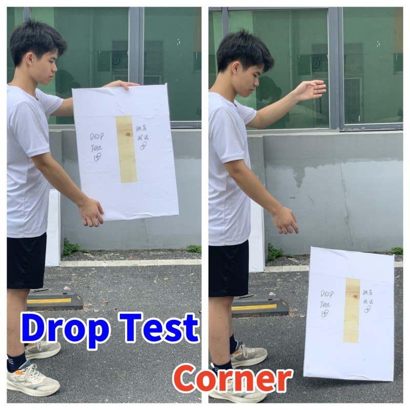 Simulating real environments, the product transportation is safe and reliable.